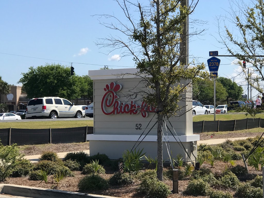 Chick-fil-A | restaurant | 52 Scenic Gulf Dr, Miramar Beach, FL 32550, USA | 8508466246 OR +1 850-846-6246