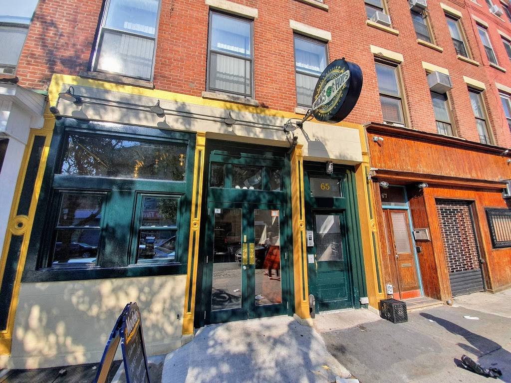 Bricks & Hops | restaurant | 65 Bruckner Blvd, The Bronx, NY 10454, USA | 7184503991 OR +1 718-450-3991