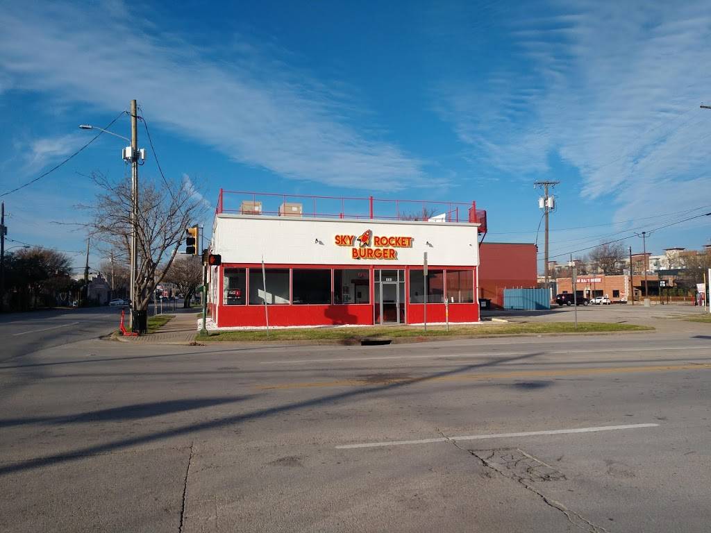 Sky Rocket Burger | restaurant | 111 S Hall St, Dallas, TX 75226, USA | 4693726122 OR +1 469-372-6122