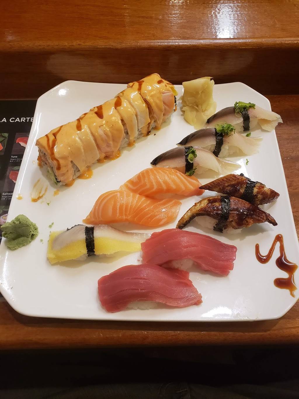 Ginger Sushi | restaurant | 266 South Ave, Fanwood, NJ 07023, USA | 9084900013 OR +1 908-490-0013