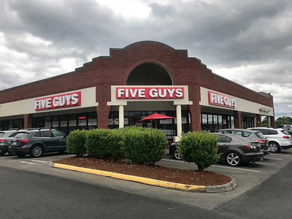 Five Guys | meal takeaway | 2606 SW Cedar Hills Blvd, Beaverton, OR 97005, USA | 5034308748 OR +1 503-430-8748