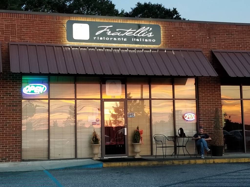 Fratellis Ristorante Italiano | restaurant | 1445 S College St #200, Auburn, AL 36830, USA | 3342096363 OR +1 334-209-6363