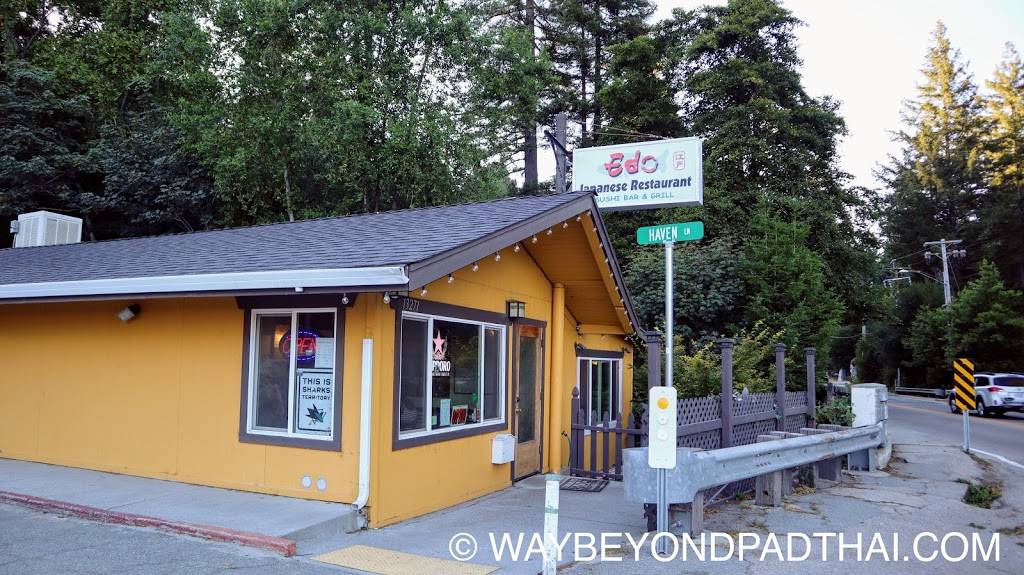 Taes Edo Sushi Bar | restaurant | 13271 CA-9, Boulder Creek, CA 95006, USA | 8313382099 OR +1 831-338-2099