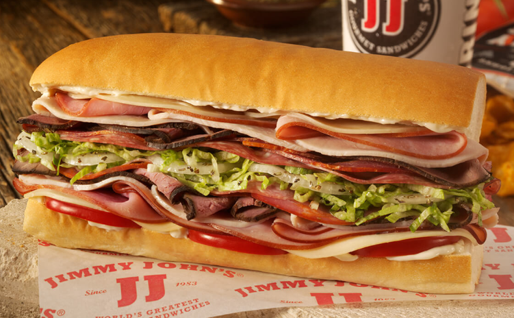 Jimmy Johns | meal delivery | 9017 Telegraph Rd, Redford Charter Twp, MI 48239, USA | 3135359830 OR +1 313-535-9830