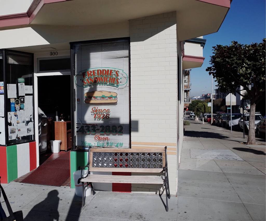 Freddies Sandwiches | meal takeaway | 300 Francisco St, San Francisco, CA 94133, USA | 4154332882 OR +1 415-433-2882