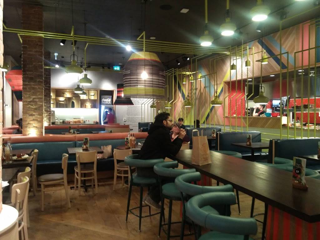 Nandos Danforth | meal takeaway | 671 Danforth Ave Unit A, Toronto, ON M4J 1L3, Canada | 4164615551 OR +1 416-461-5551