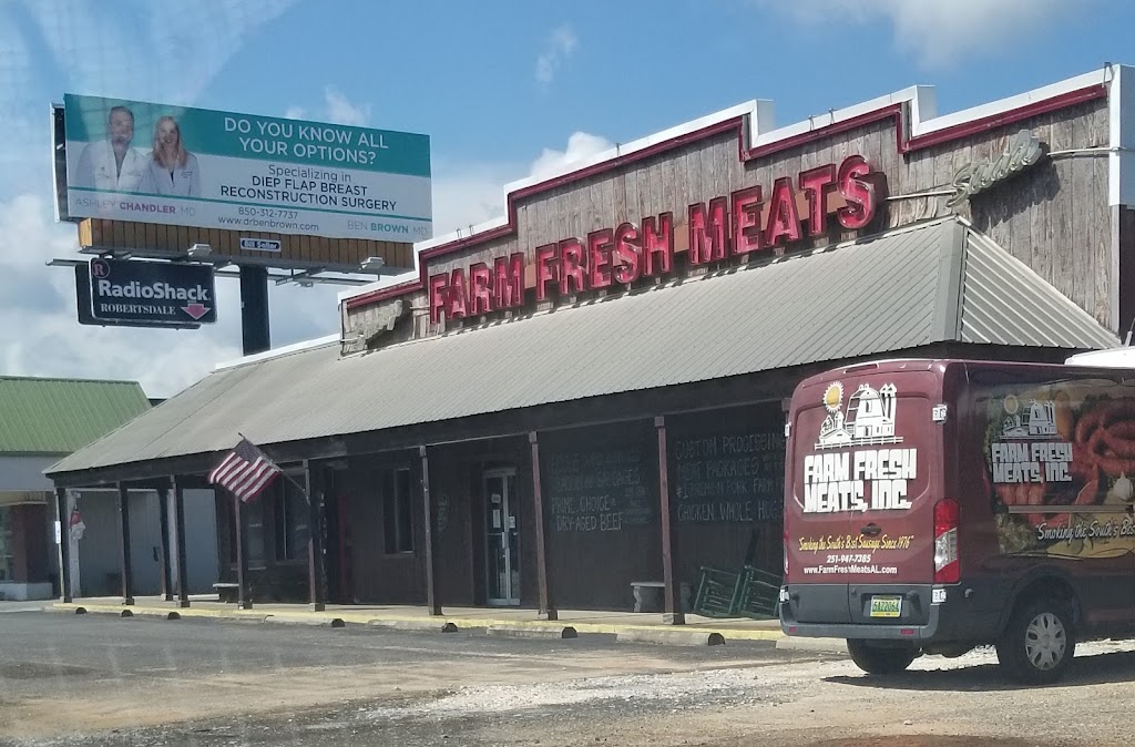 Farm Fresh Meats, Inc | restaurant | 22057 AL-59, Robertsdale, AL 36567, USA | 2519477385 OR +1 251-947-7385