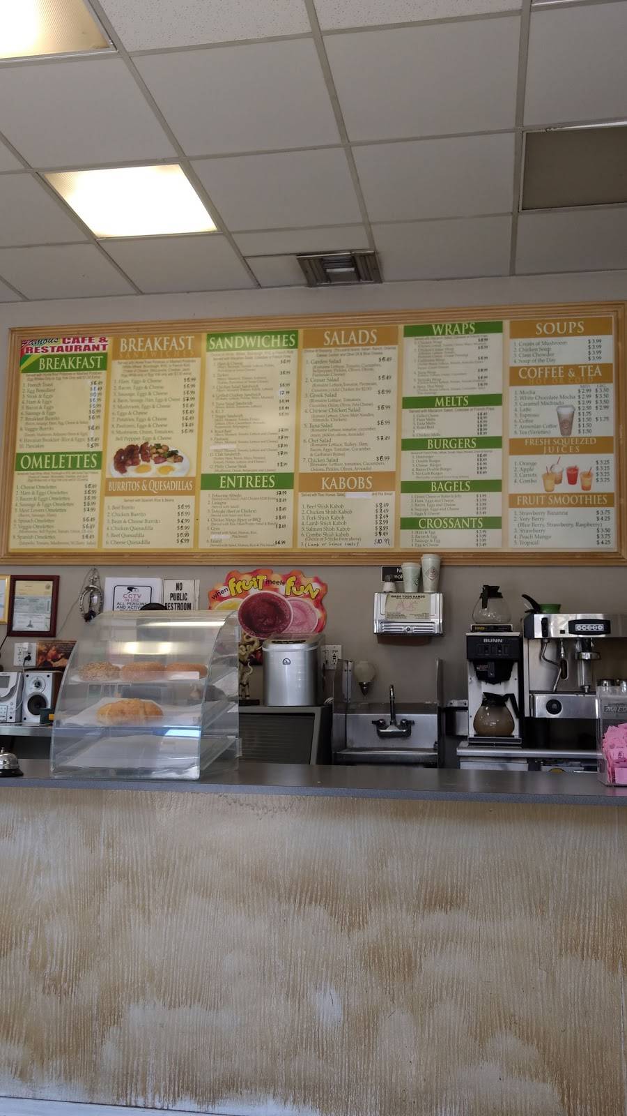 Famous Cafe Restaurant | cafe | 5150 N Sepulveda Blvd, Sherman Oaks, CA 91411, USA | 8189811004 OR +1 818-981-1004