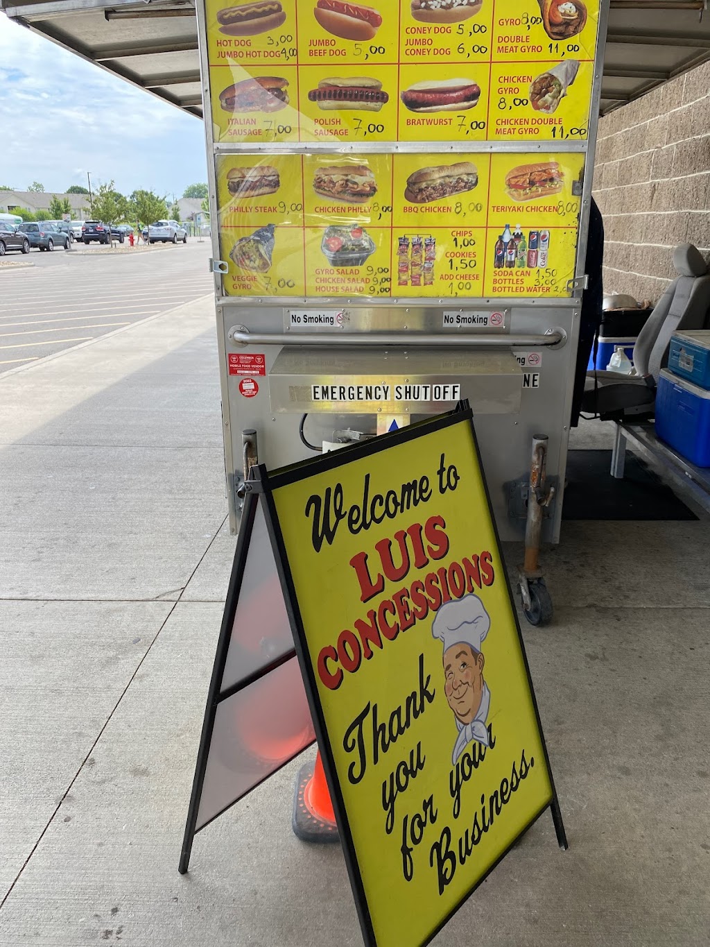 Lui’s Concessions | restaurant | 831 Hilliard Rome Rd, Columbus, OH 43228, USA | 6142040010 OR +1 614-204-0010