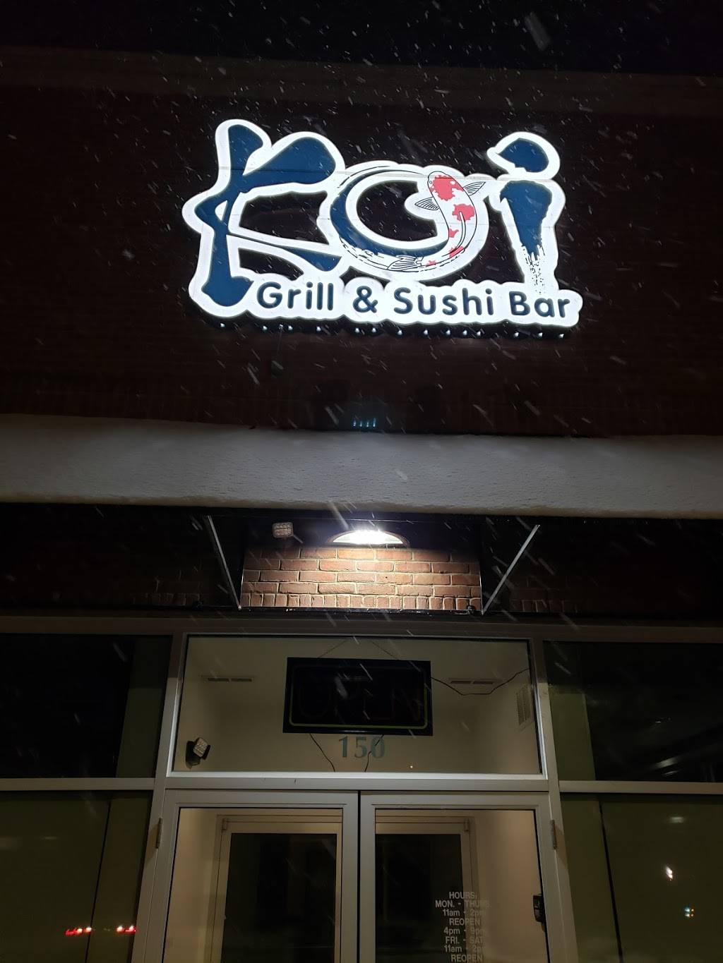 Koi Grill & Sushi Bar | restaurant | 3860 W Carlos Folger Dr, Columbus, IN 47201, United States | 8123427777 OR +1 812-342-7777