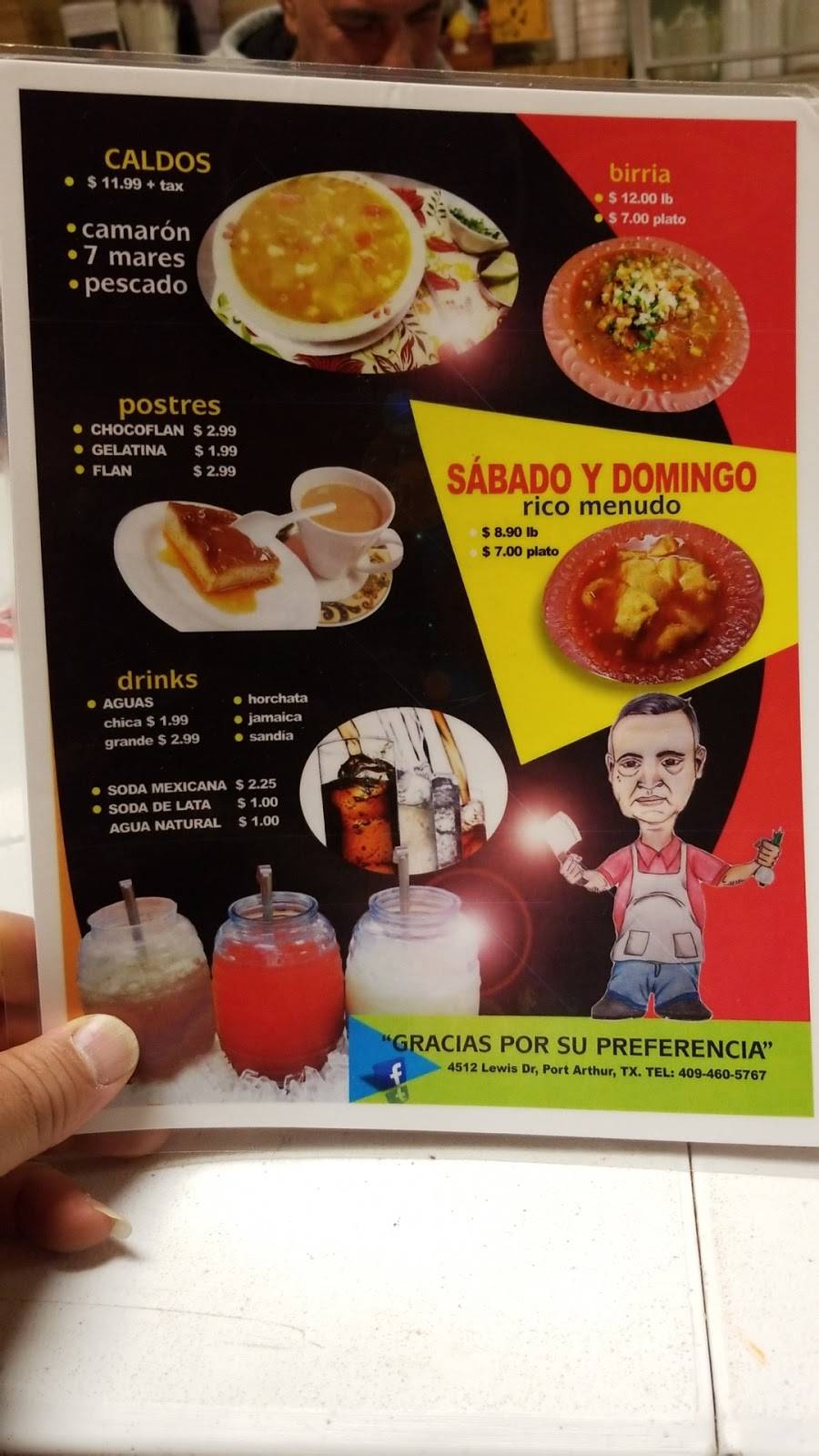 Tacos Marcos | restaurant | 4512 Lewis Dr, Port Arthur, TX 77642, USA | 4099852511 OR +1 409-985-2511