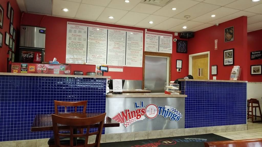 L.I. Wings-N-Things | restaurant | 1105 Horseblock Road H, Farmingville, NY 11738, USA | 6316969464 OR +1 631-696-9464