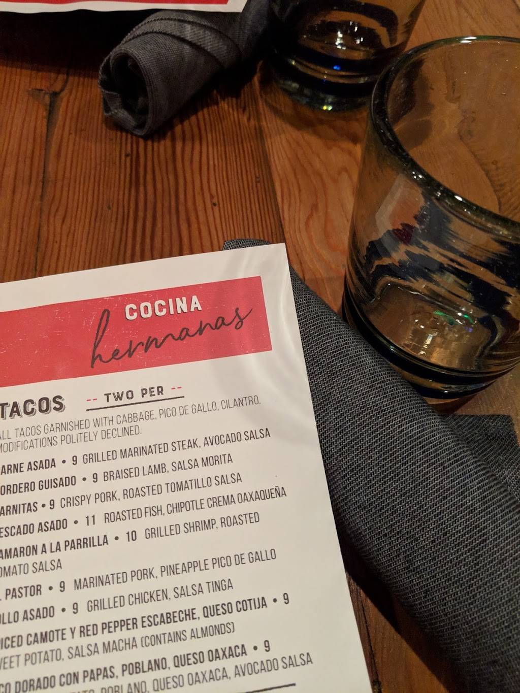 Cocinas Hermanas | restaurant | 501 Hartz Ave, Danville, CA 94526, USA | 9257254161 OR +1 925-725-4161