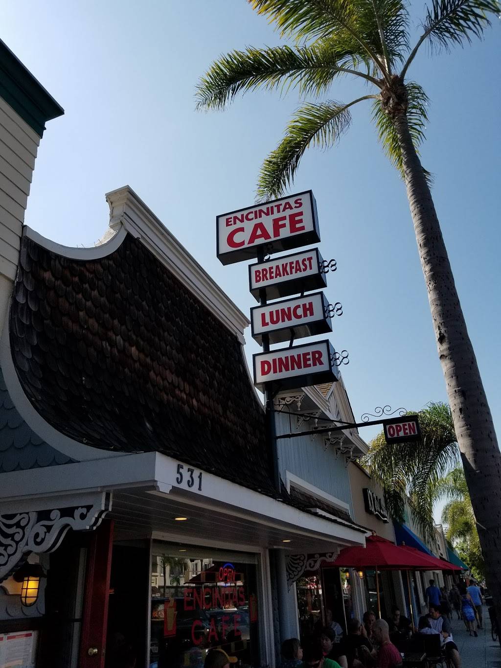 Encinitas Cafe | cafe | 531 S Coast Hwy 101, Encinitas, CA 92024, USA | 7606320919 OR +1 760-632-0919