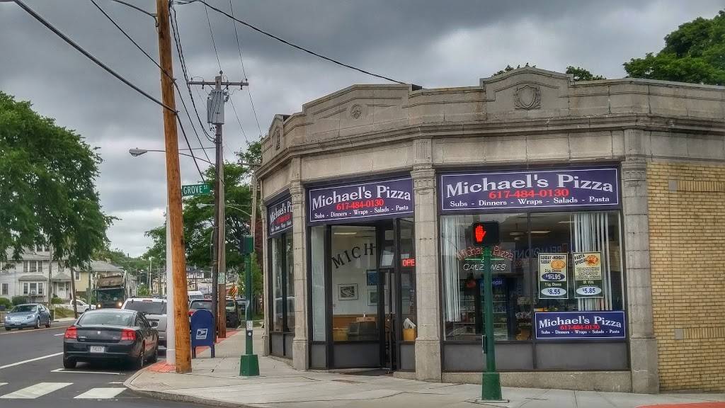 Michaels Pizza | restaurant | 3605, 191 Belmont St, Belmont, MA 02478, USA | 6174889488 OR +1 617-488-9488