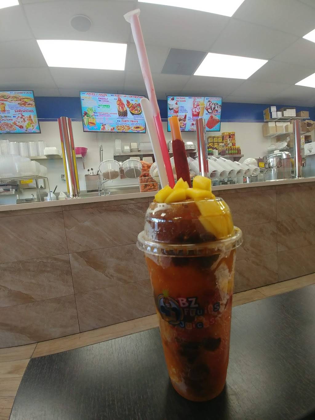 BZ Fruits & Juices Inc. | restaurant | 1227 N Hacienda Blvd, La Puente, CA 91744, USA | 6265984200 OR +1 626-598-4200