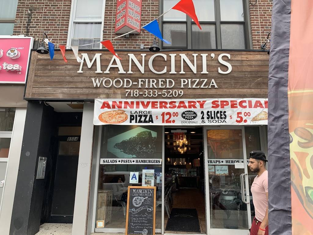 Mancini Pizza | meal delivery | 8504 5th Ave, Brooklyn, NY 11209, USA | 7183335209 OR +1 718-333-5209