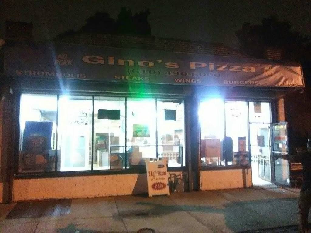 Ginos Pizza | restaurant | 56 W 9th St, Chester, PA 19013, USA | 6104906000 OR +1 610-490-6000