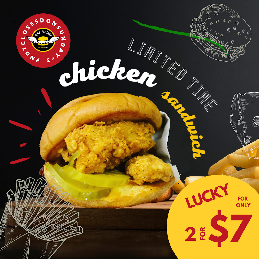 WNB Factory - Wings & Burger | restaurant | 2668 N Belt Line Rd, Irving, TX 75062, USA | 9728875467 OR +1 972-887-5467