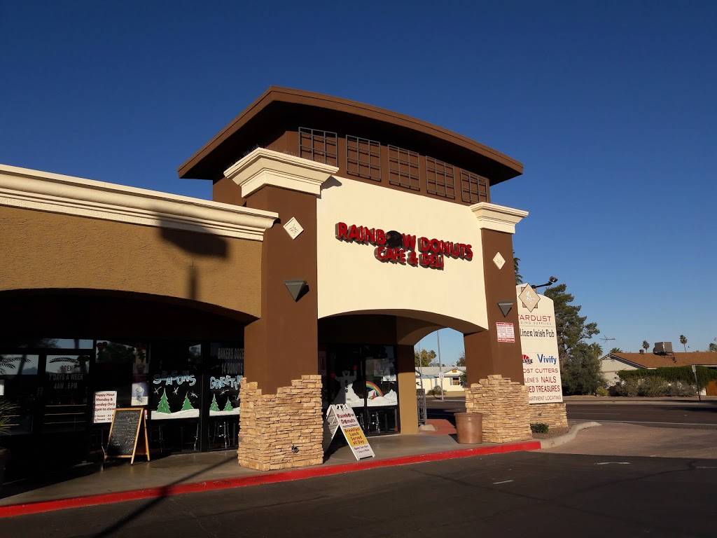 Rainbow Donuts Cafe & Deli | bakery | 3831 E Thunderbird Rd, Phoenix, AZ 85032, USA | 6029233414 OR +1 602-923-3414