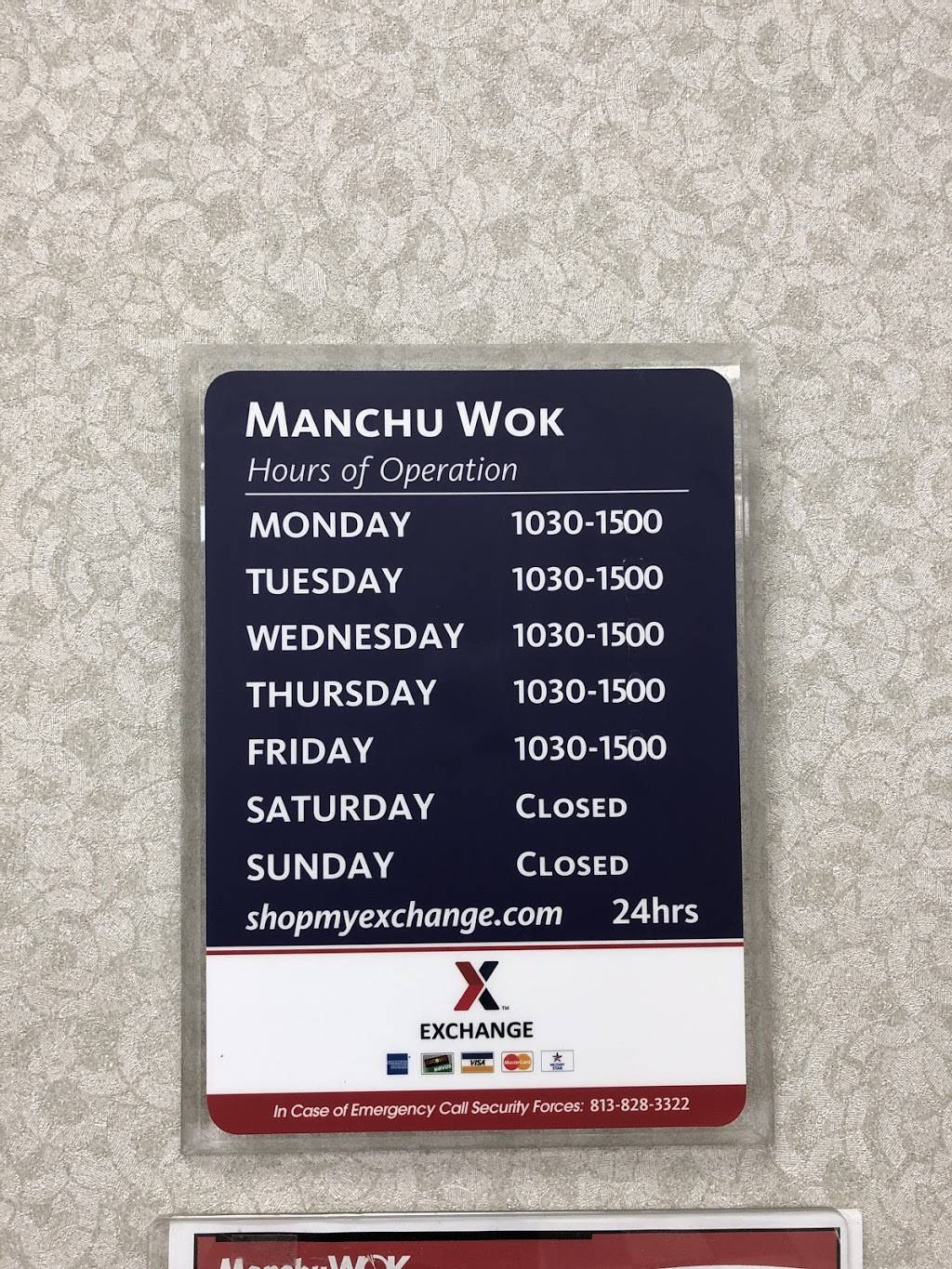 Manchu WOK | restaurant | Tampa, FL 33621, USA | 7876495749 OR +1 787-649-5749