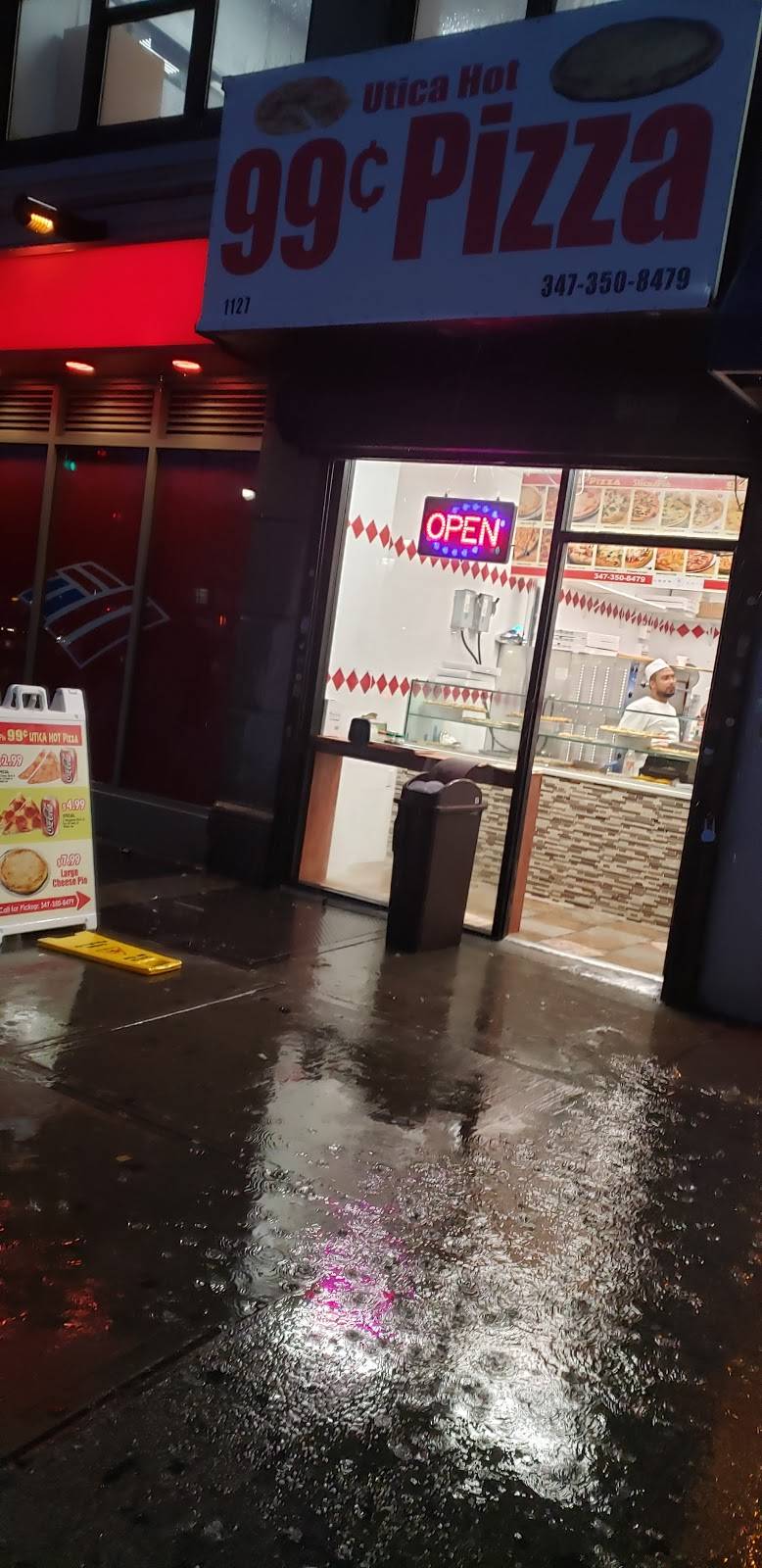 99 cent pizza | meal takeaway | 1127 Eastern Pkwy, Brooklyn, NY 11213, USA | 3473508479 OR +1 347-350-8479