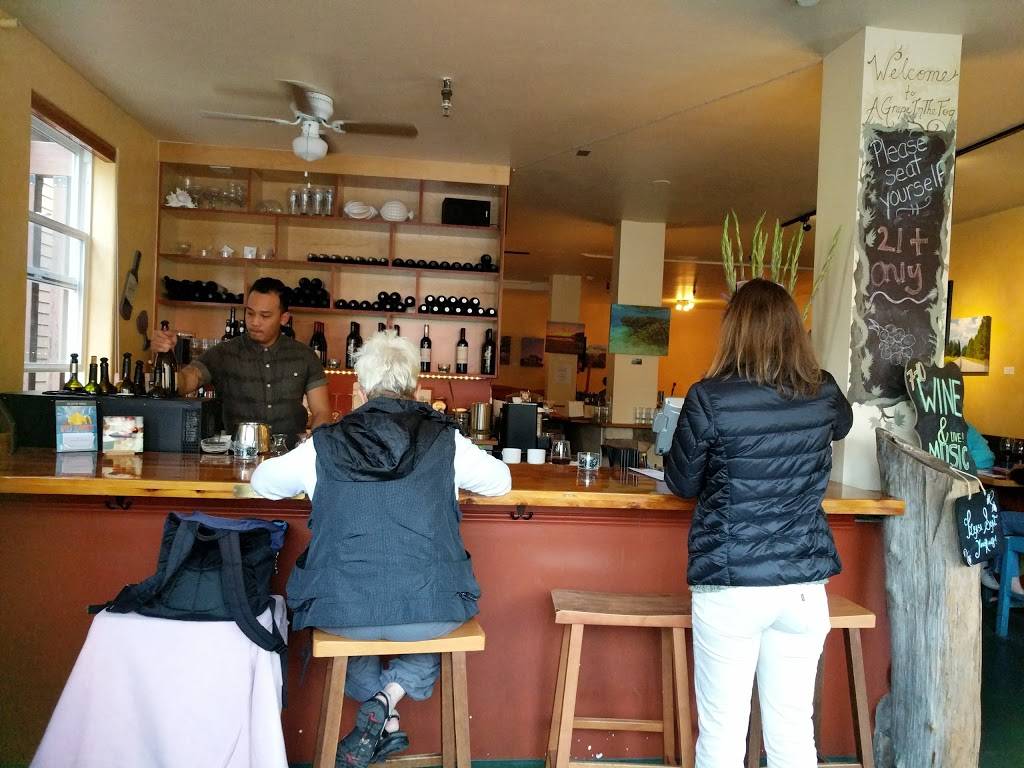 A Grape in the Fog | cafe | 400 Old County Rd, Pacifica, CA 94044, USA | 6507355854 OR +1 650-735-5854