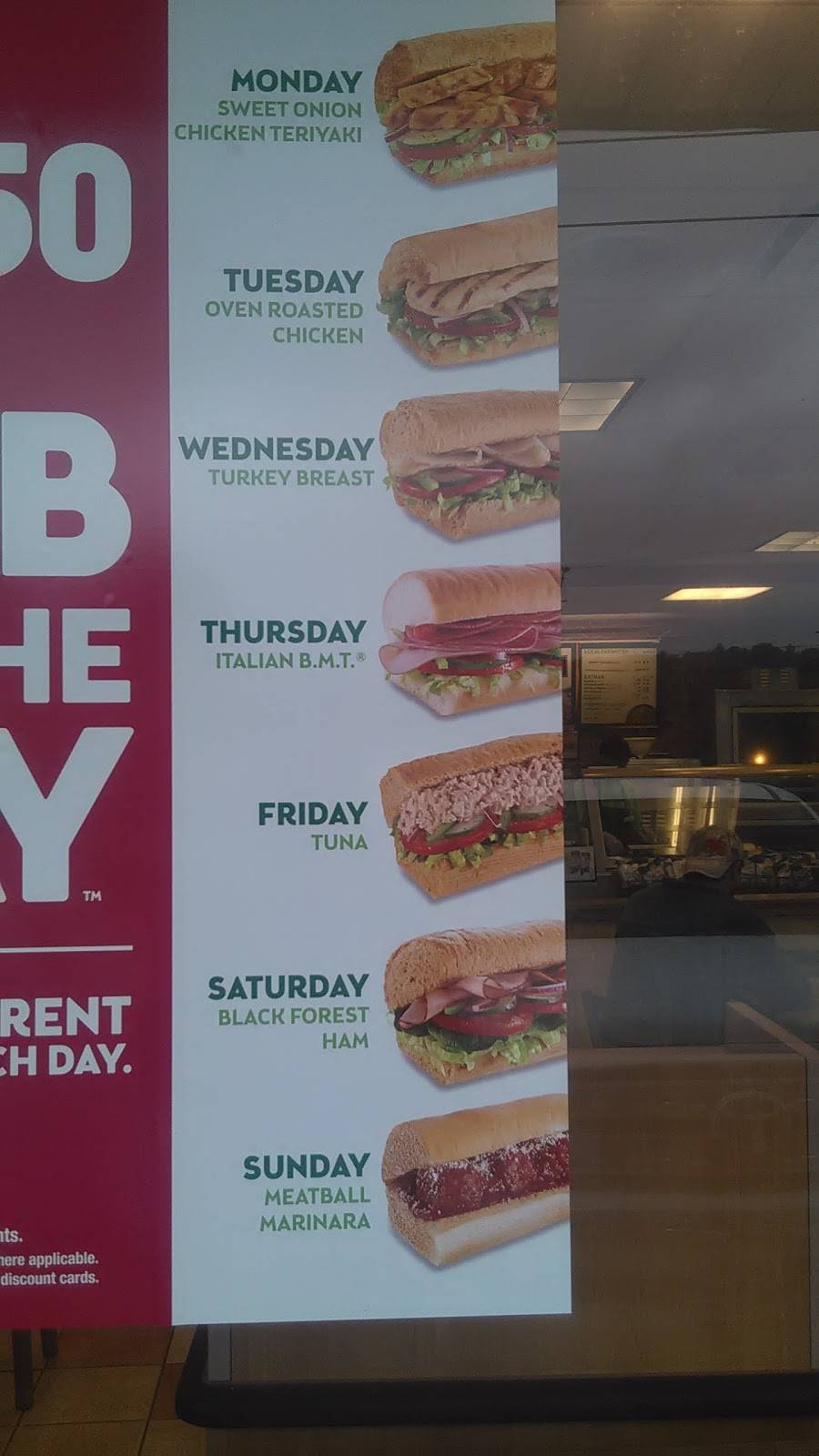 Subway | restaurant | 203 Hwy 79 N, Henderson, TX 75652, USA | 9036572919 OR +1 903-657-2919