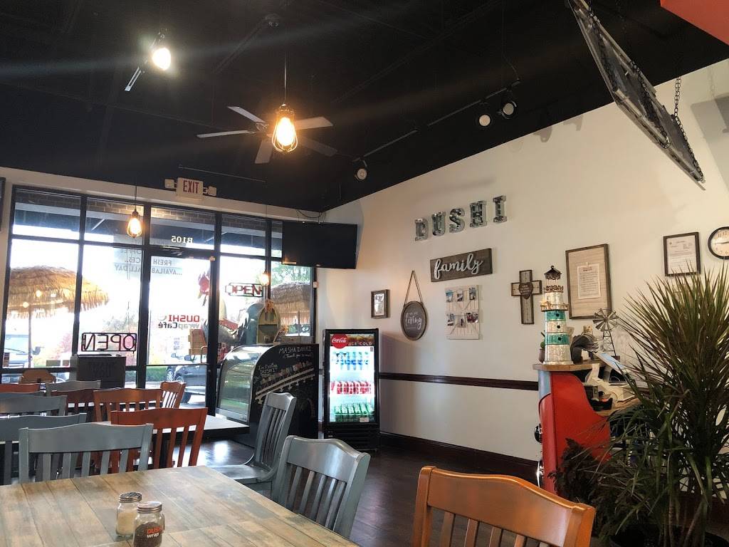 DUSHI WRAP CAFE | restaurant | 9040 Carothers Pkwy STE B105, Franklin, TN 37067, USA | 6154721332 OR +1 615-472-1332
