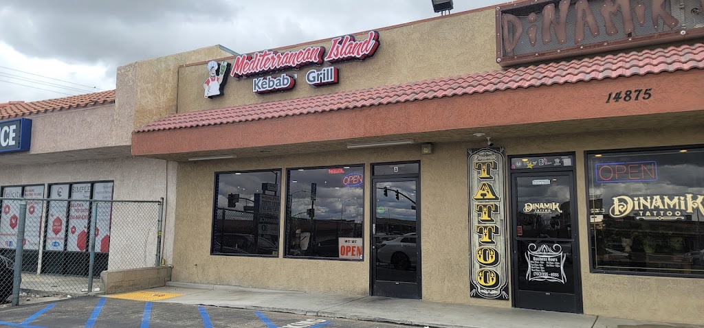 Mediterranean Island Kebab Grill | restaurant | 14875 Bear Valley Rd A, Hesperia, CA 92345, USA | 4428005228 OR +1 442-800-5228