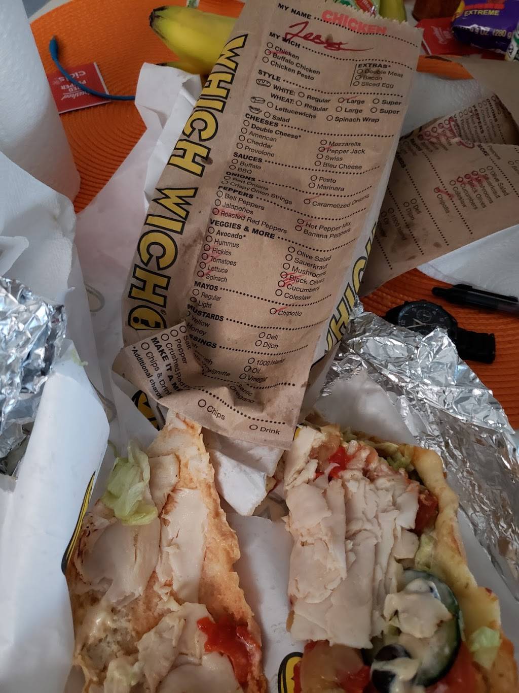 Which Wich Park Lane | restaurant | 8060 Park Ln b116, Dallas, TX 75231, USA | 2143689424 OR +1 214-368-9424