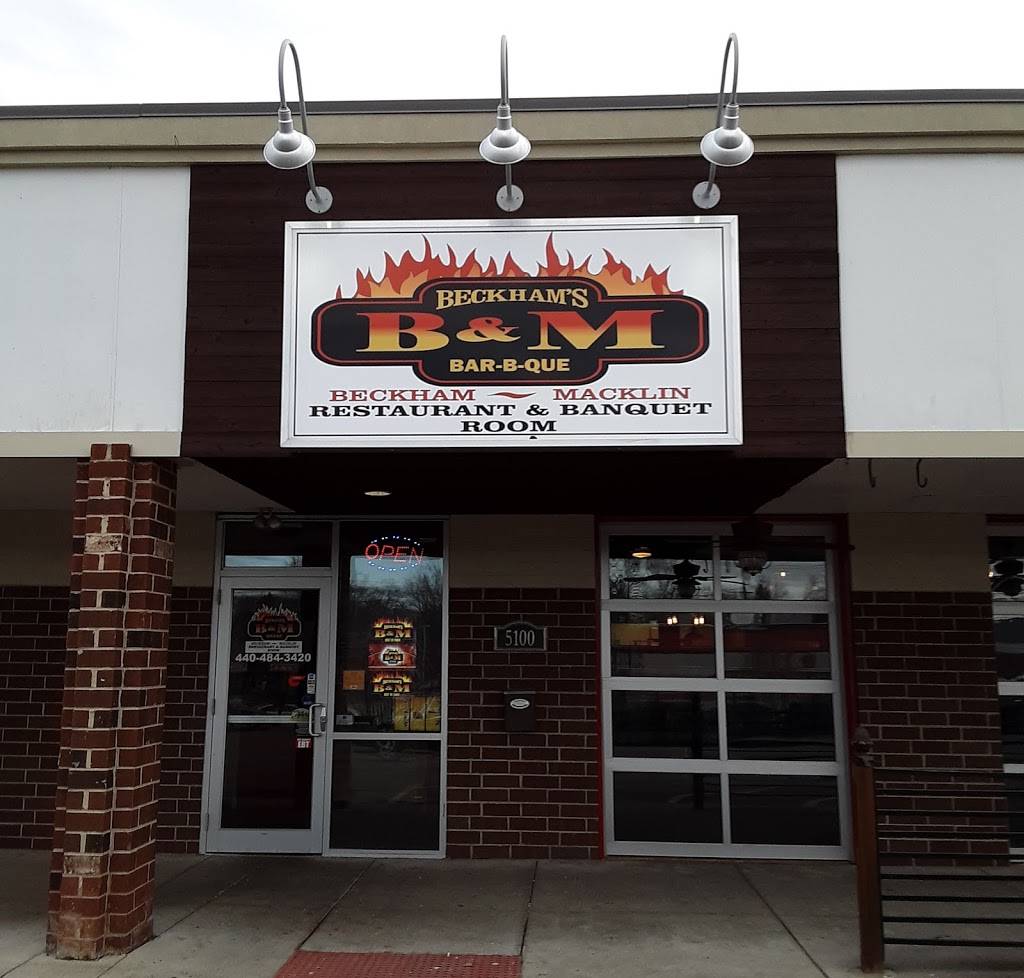 Beckhams B and M Bar B Que- Lyndhurst | restaurant | 5100 Mayfield Rd, Lyndhurst, OH 44124, USA | 4404843420 OR +1 440-484-3420
