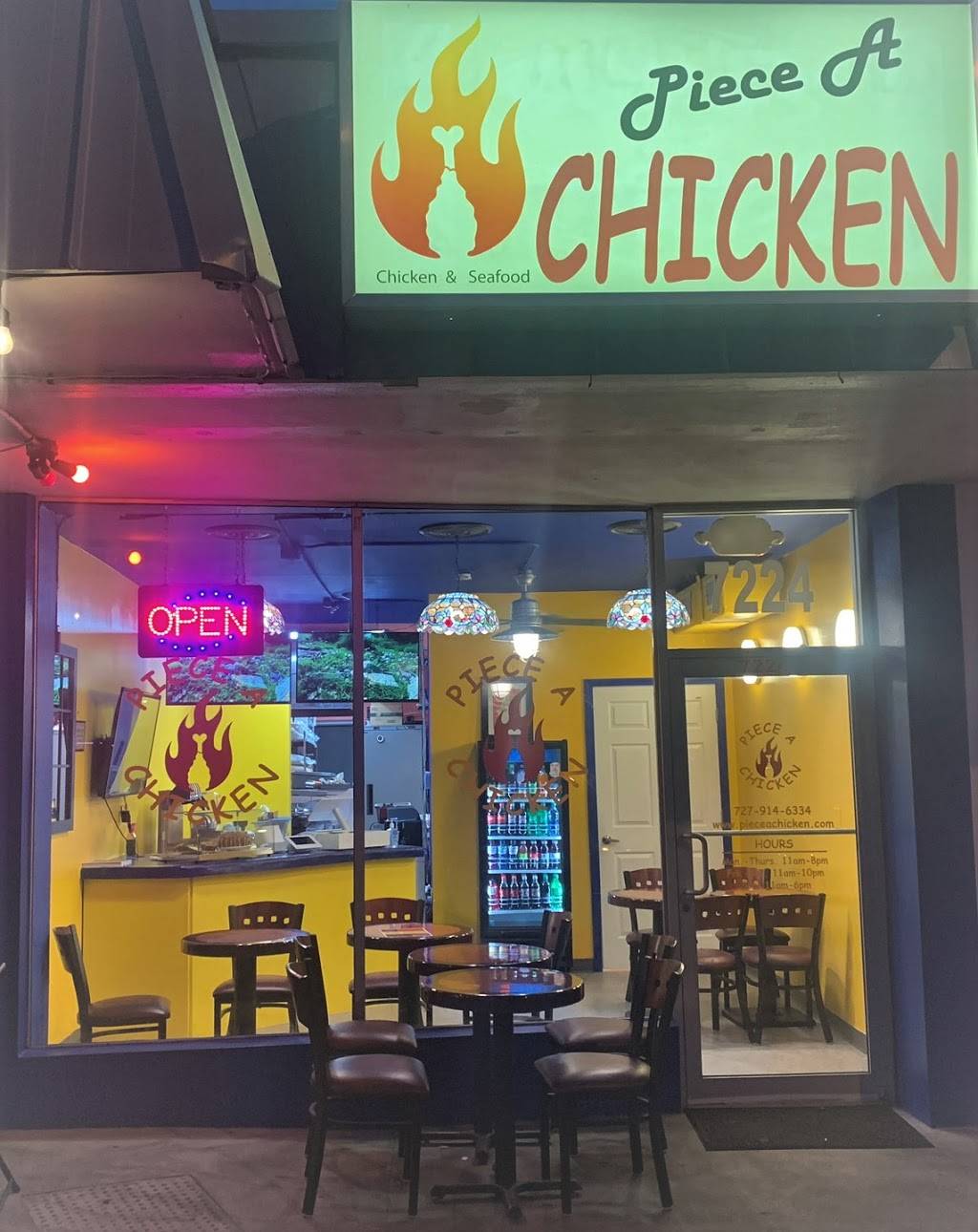Piece A Chicken | restaurant | 7224 Central Ave, St. Petersburg, FL 33707, USA | 7279146334 OR +1 727-914-6334