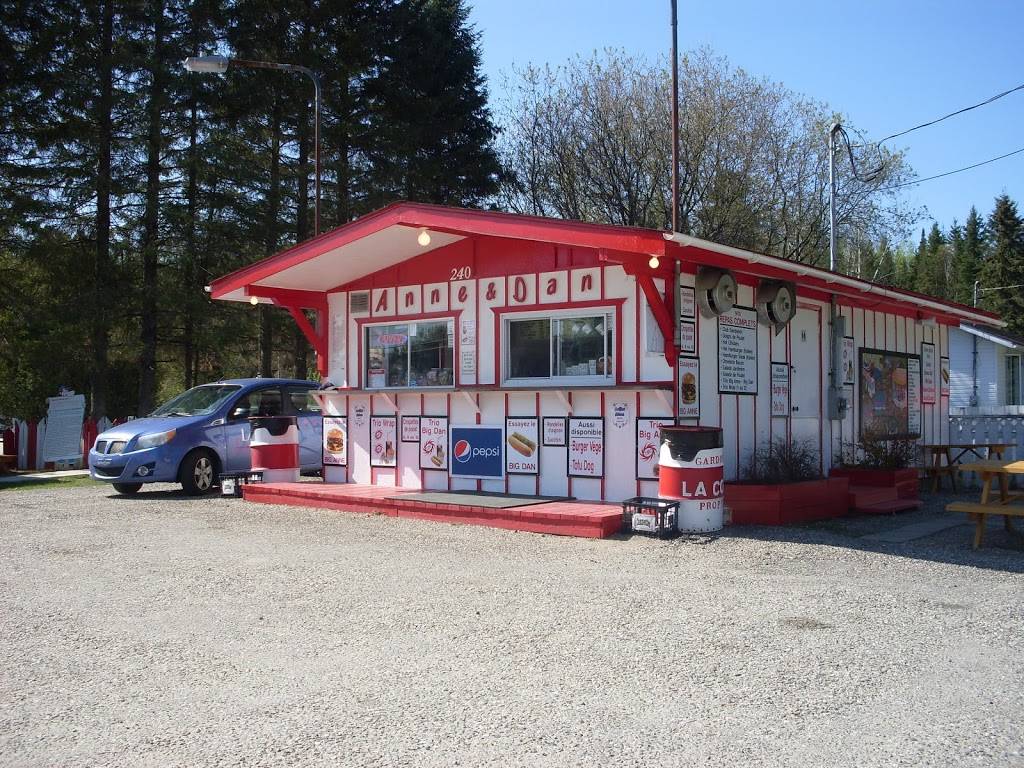 Casse-Croûte Chez Anne & Dan | restaurant | 240 Boulevard Déléage, Déléage, QC J9E 3E6, Canada | 8193060848 OR +1 819-306-0848