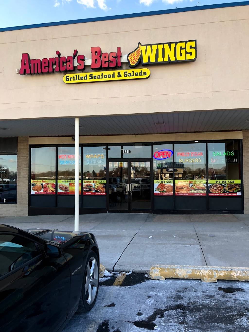 America’s Best Wings | restaurant | 1310 Eastern Blvd, Essex, MD 21221, USA | 4438687226 OR +1 443-868-7226