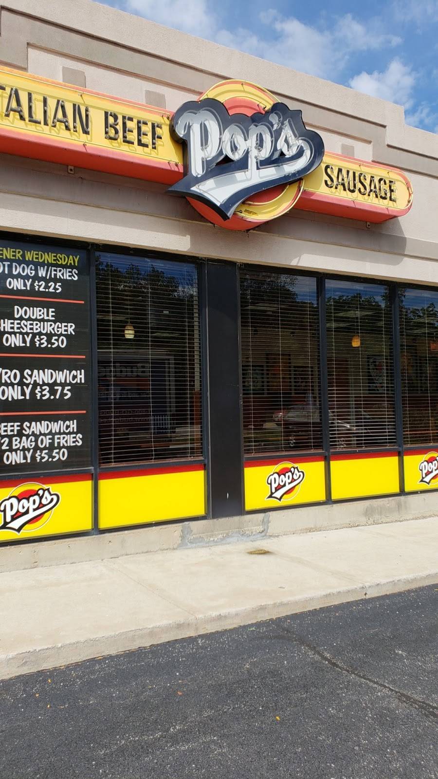 Pops Italian Beef & Sausage - Tinley Park | restaurant | 7301 W, 183rd St, Tinley Park, IL 60477, USA | 7086147677 OR +1 708-614-7677