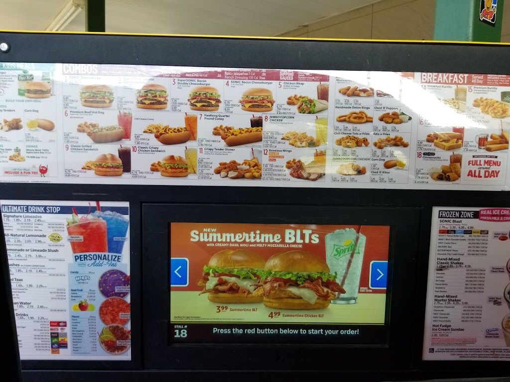 Sonic Drive-In | restaurant | 1105 N 4th St, Burlington, KS 66839, USA | 6203648622 OR +1 620-364-8622