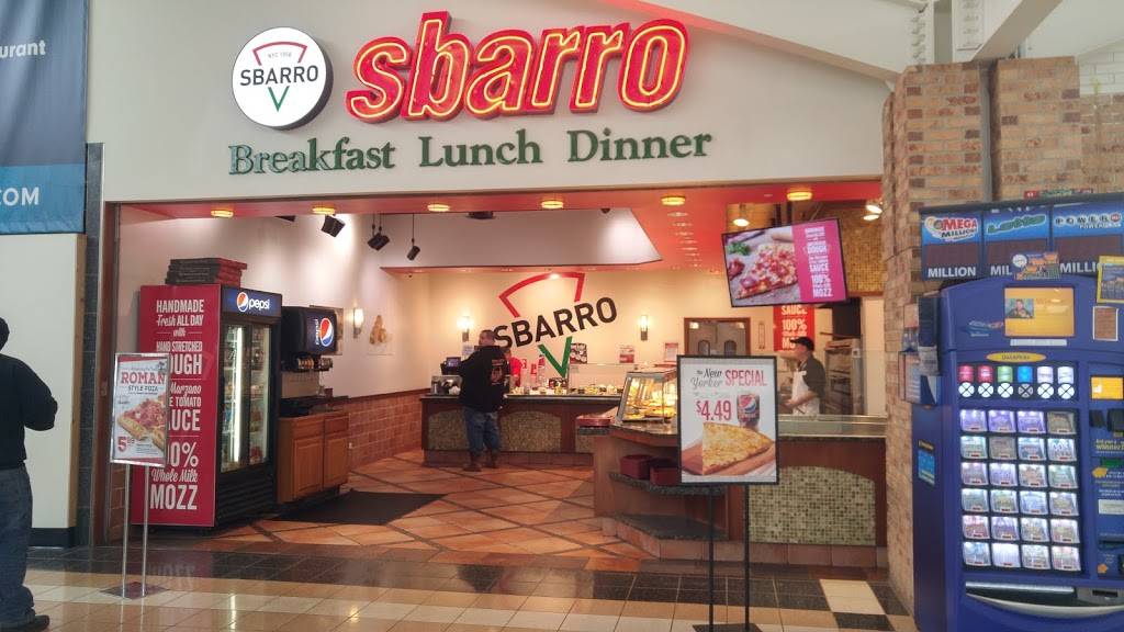 Sbarro | restaurant | 5800 Tri-State Tollway, Hinsdale, IL 60521, USA | 6303219100 OR +1 630-321-9100