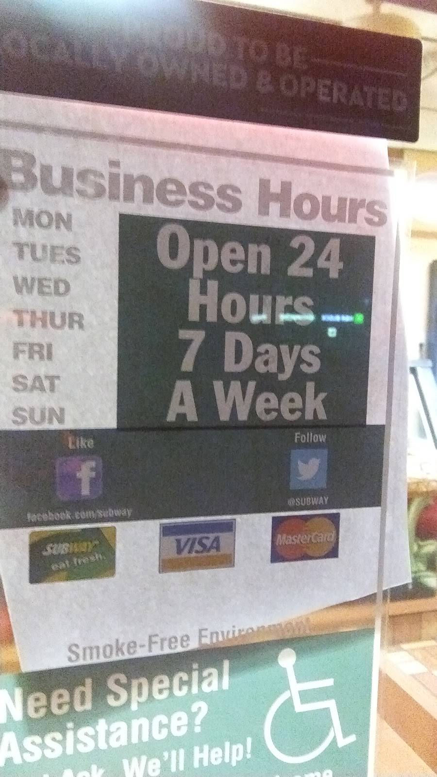 Subway Restaurants | restaurant | 1701 Center St, Deer Park, TX 77536, USA | 2819308211 OR +1 281-930-8211