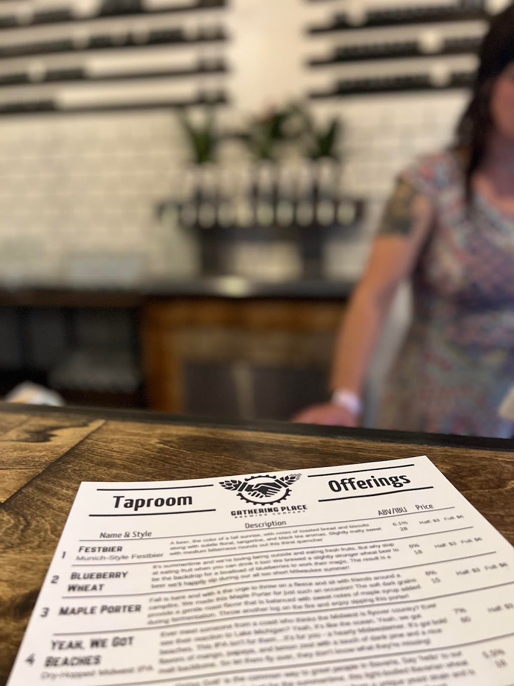 Gathering Place Brewing- Tosa Taproom and Patio | restaurant | 7208 W North Ave, Wauwatosa, WI 53213, USA | 4146350569 OR +1 414-635-0569