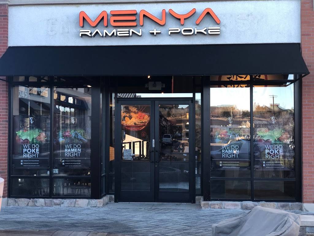 Menya Briargate | restaurant | 1645 Briargate Pkwy #245, Colorado Springs, CO 80920, USA | 7193744278 OR +1 719-374-4278