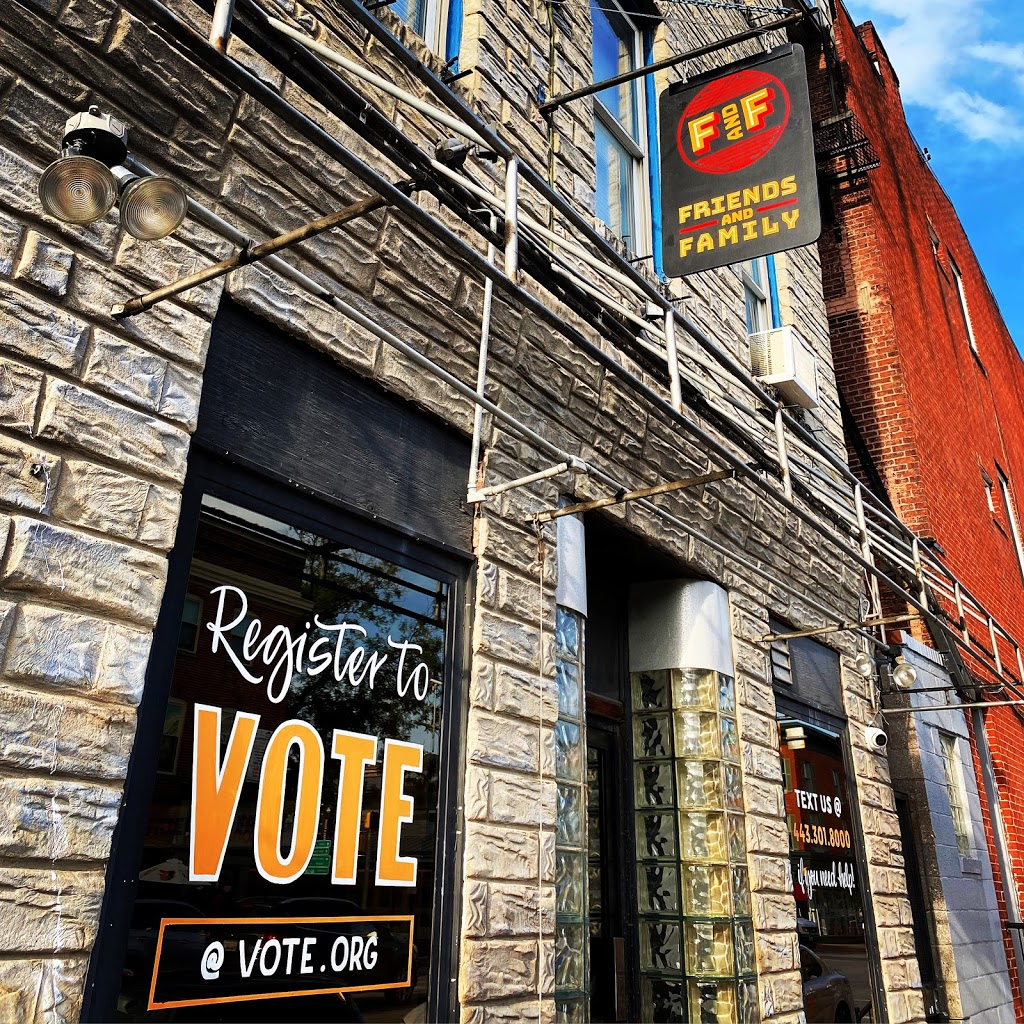 Friends and Family | restaurant | 1634 Aliceanna St, Baltimore, MD 21231, USA | 4436828243 OR +1 443-682-8243