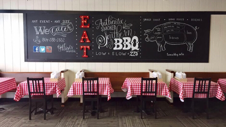 Toms BBQ & Catering | restaurant | 4156, 1143 Woodruff Rd #2, Greenville, SC 29607, USA | 8642882652 OR +1 864-288-2652