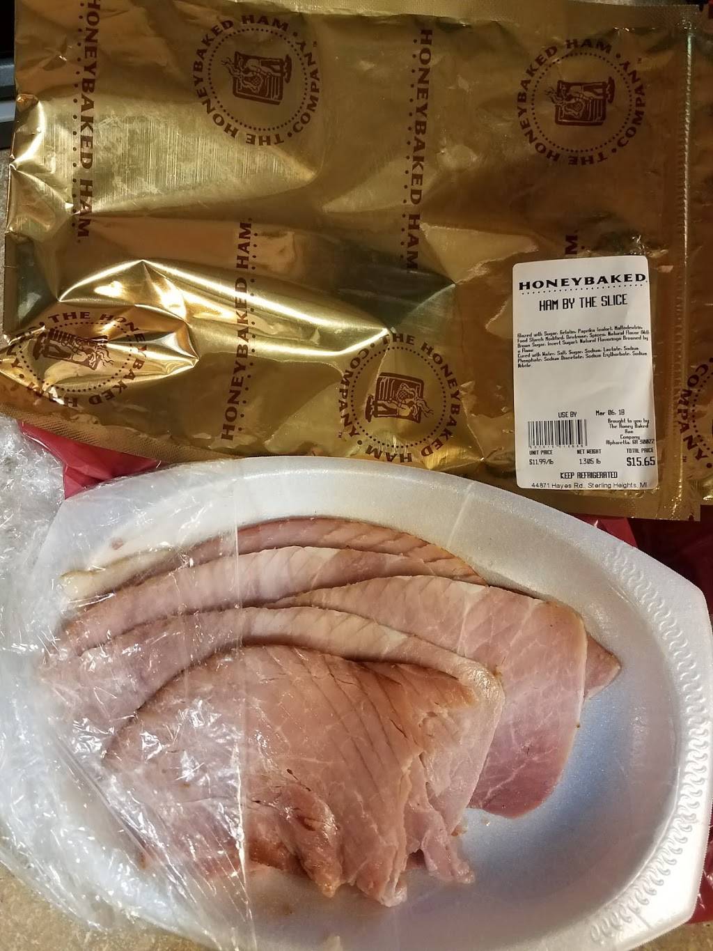 The Honey Baked Ham Company | meal takeaway | 44871 Hayes Rd, Sterling Heights, MI 48313, USA | 5865664700 OR +1 586-566-4700