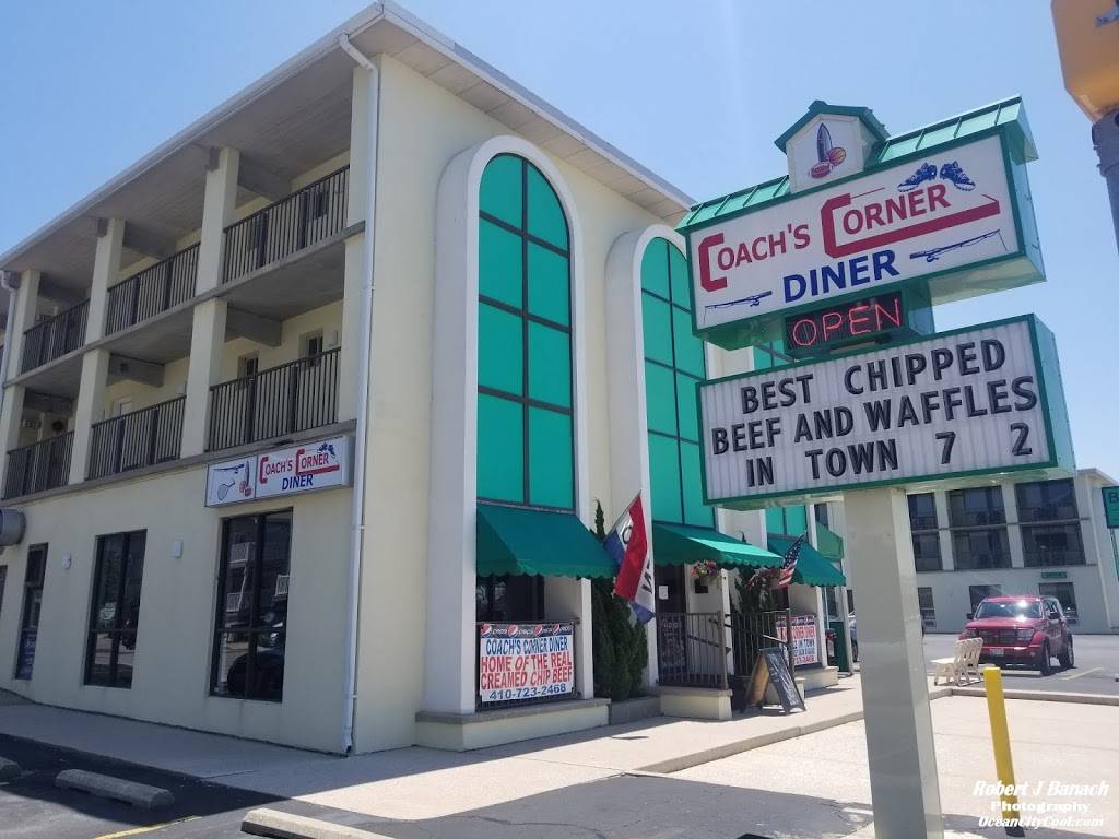 Coachs Corner Diner | restaurant | 7300 Coastal Hwy, Ocean City, MD 21842, USA | 4107232468 OR +1 410-723-2468