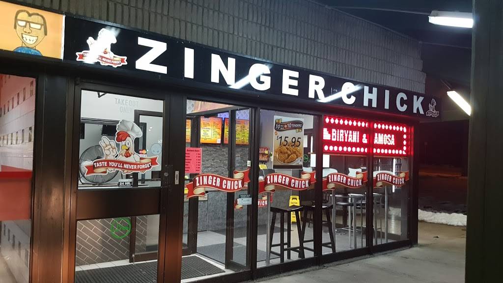 Zinger Chick | restaurant | 500 Willow Rd, Guelph, ON N1H 7G4, Canada | 5192658955 OR +1 519-265-8955