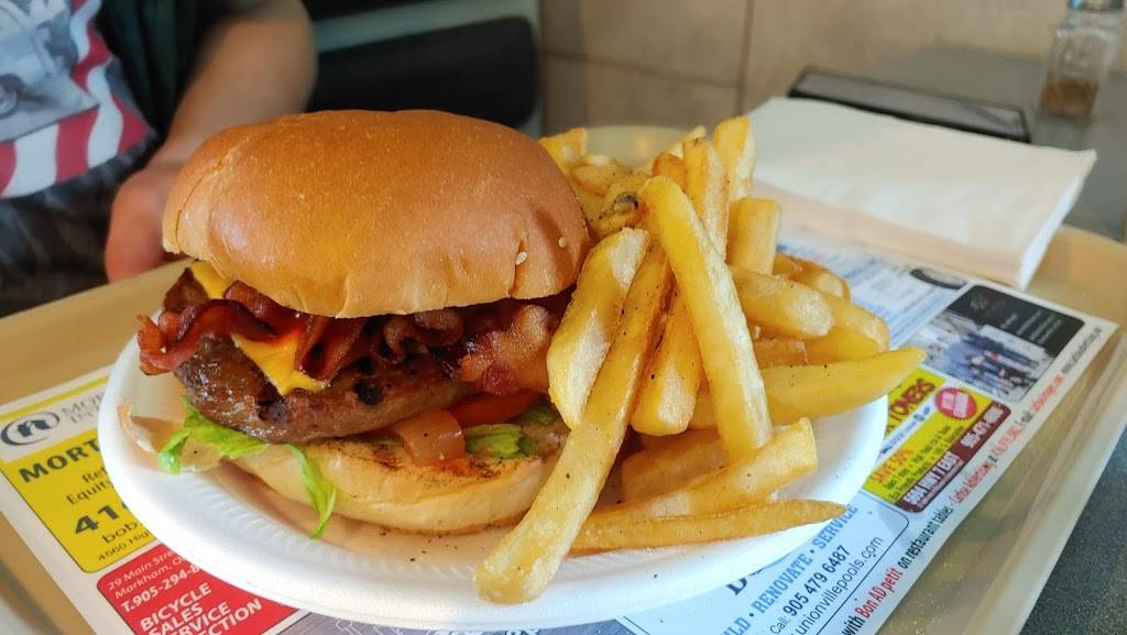 Toms Burgers | restaurant | 5775 Hwy 7, Markham, ON L3P 1A5, Canada | 9052940770 OR +1 905-294-0770