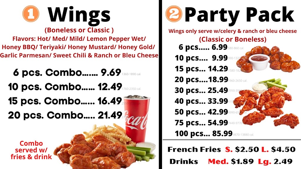 Wings Express | restaurant | 2089 N Highland Ave suite A, Jackson, TN 38305, USA | 7315749990 OR +1 731-574-9990
