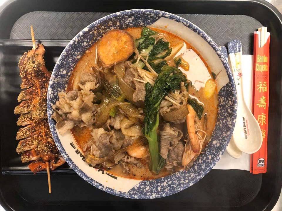 Wok Bar Edison | restaurant | inside Lotte Plaza Market food court, 1199 Amboy Ave, Edison, NJ 08837, USA | 7325247575 OR +1 732-524-7575