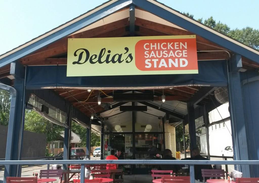Delias Chicken Sausage Stand | restaurant | 489 Moreland Ave SE, Atlanta, GA 30316, USA | 4044749651 OR +1 404-474-9651